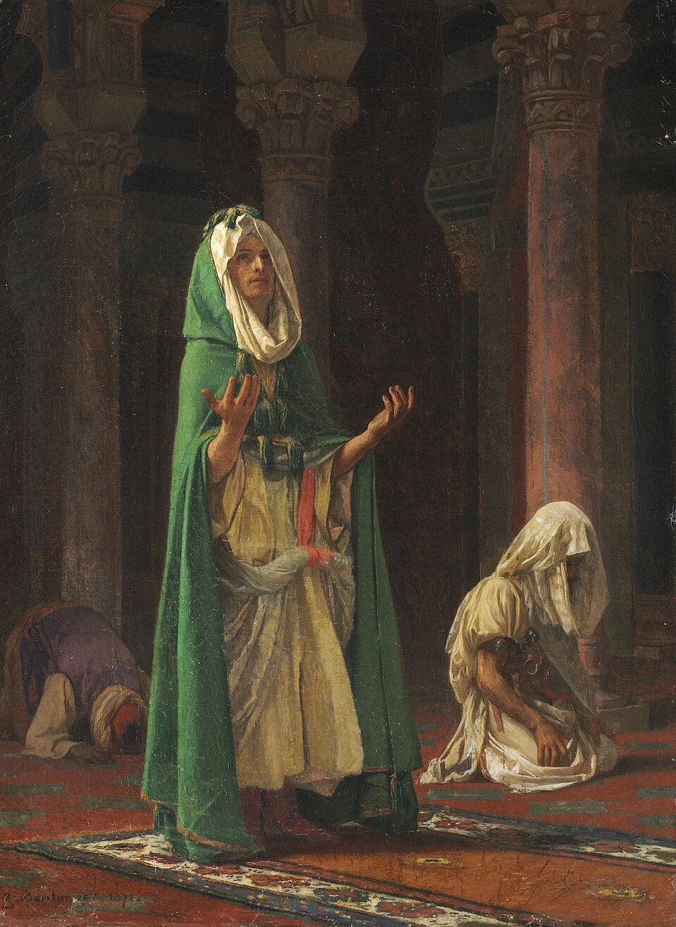 La preghiera, 1871
